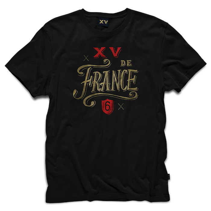 t-shirt xv de France - non officiel -
